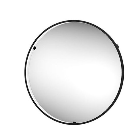 Aspect Round LED Mirror Matt Black